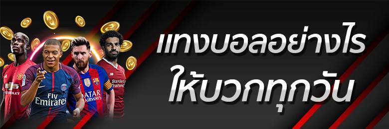 แทงบอลได้เงินจริง
